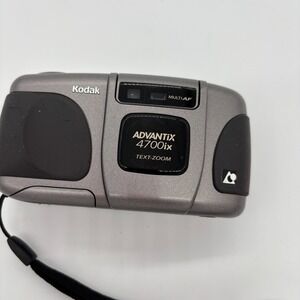 Kodak Advantix 4700‎ IX APS Point & Shoot Film Zoom 30-60mm Aspheric Lens Camera